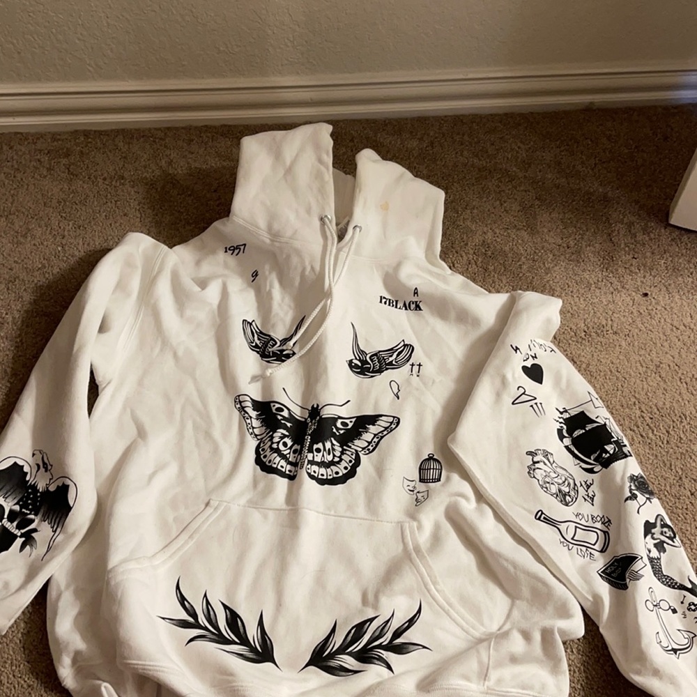 Harry Styles Tattoo Hoodie